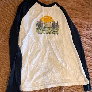 Noah Kahan Band T-Shirt Long Sleeve Oversized